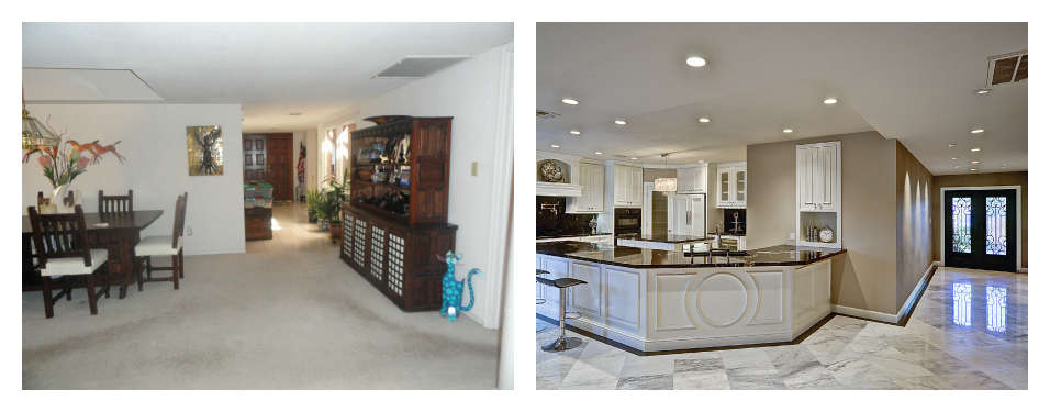  : Before & After's : CASA DEL REY HOMES